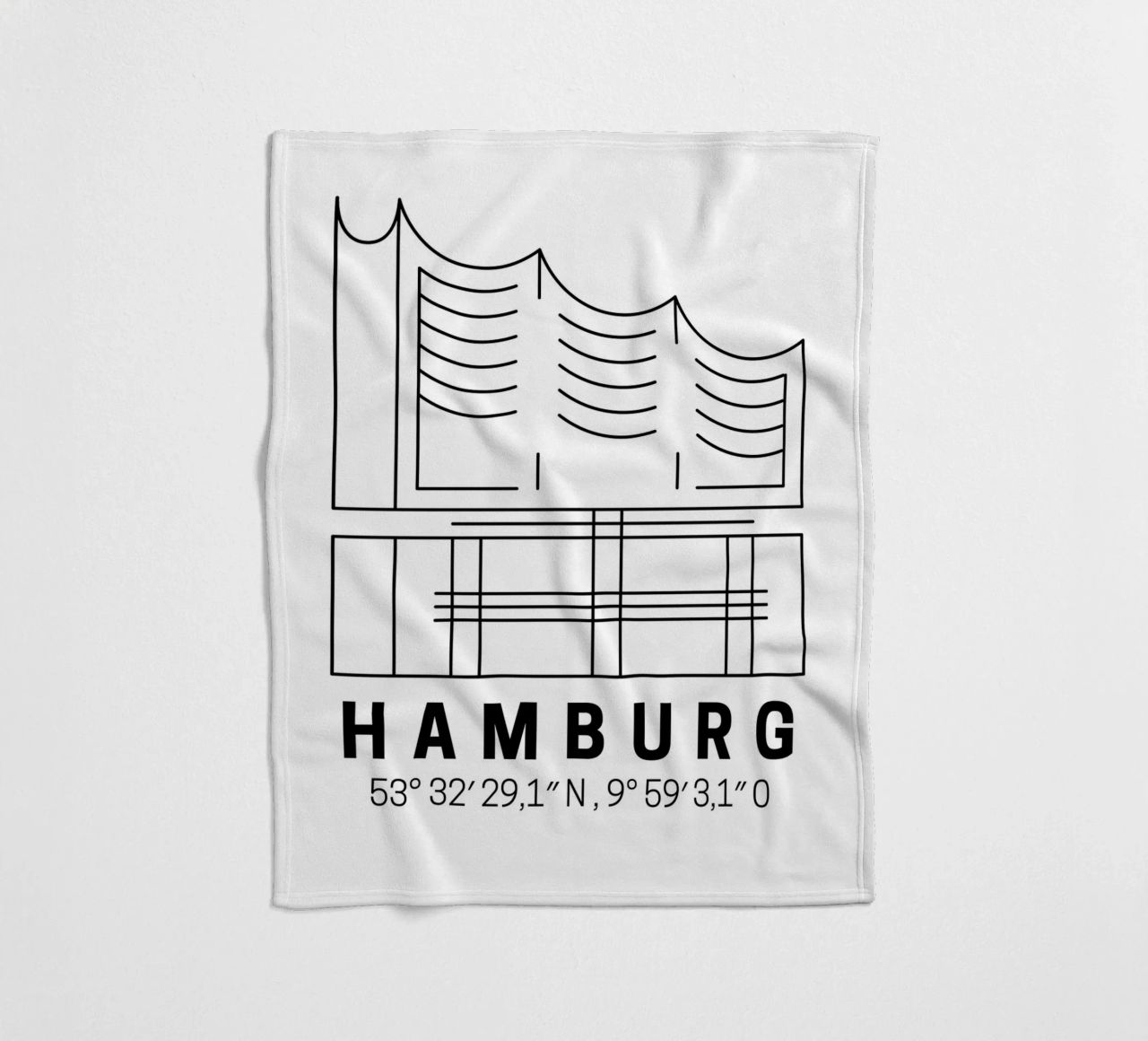 Hamburg Elphi coperta in pile da DigiWunderwerk