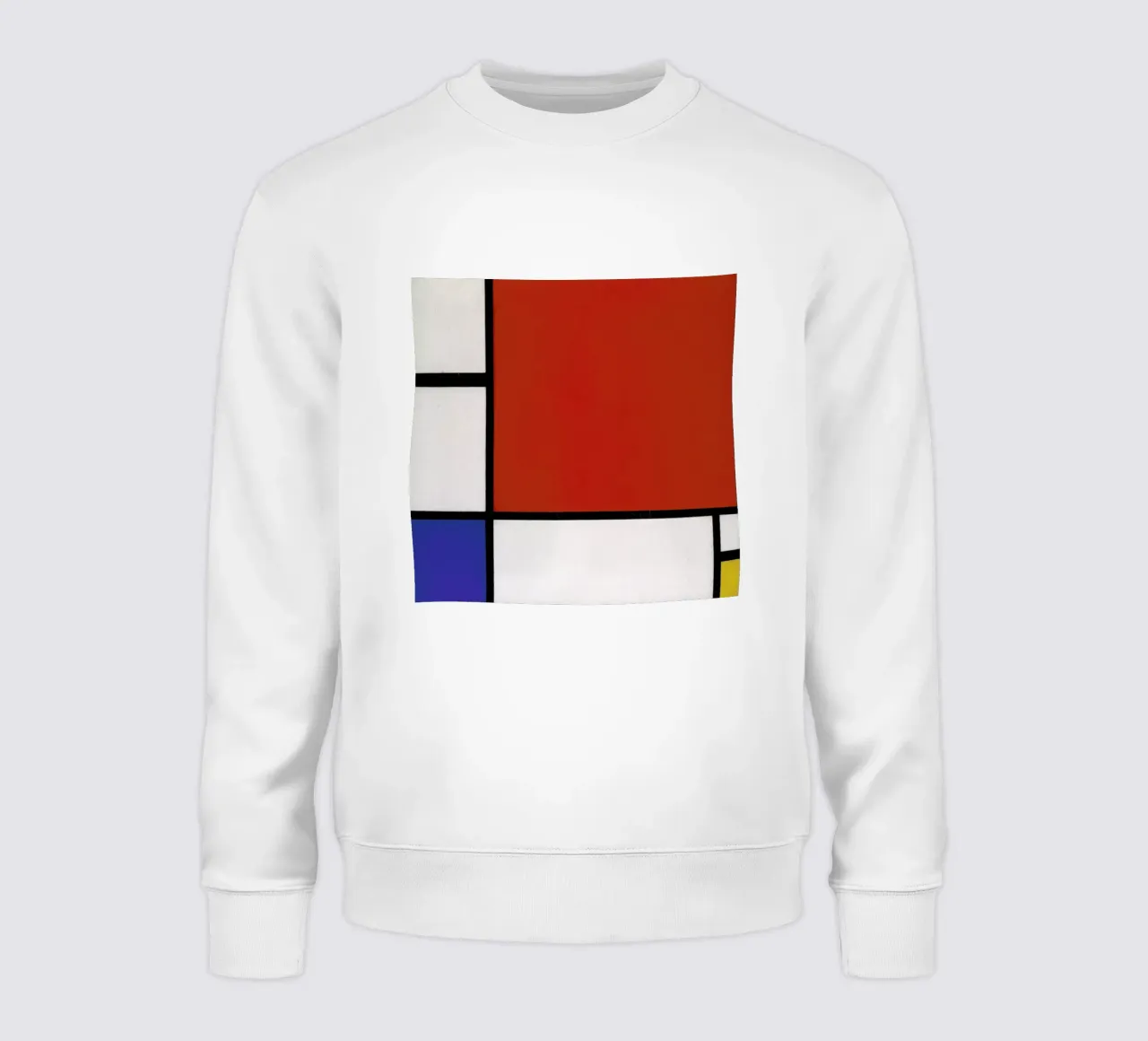 Mondrian - Composition with Red, Blue and Yellow sweatshirt by ARTOTHEK