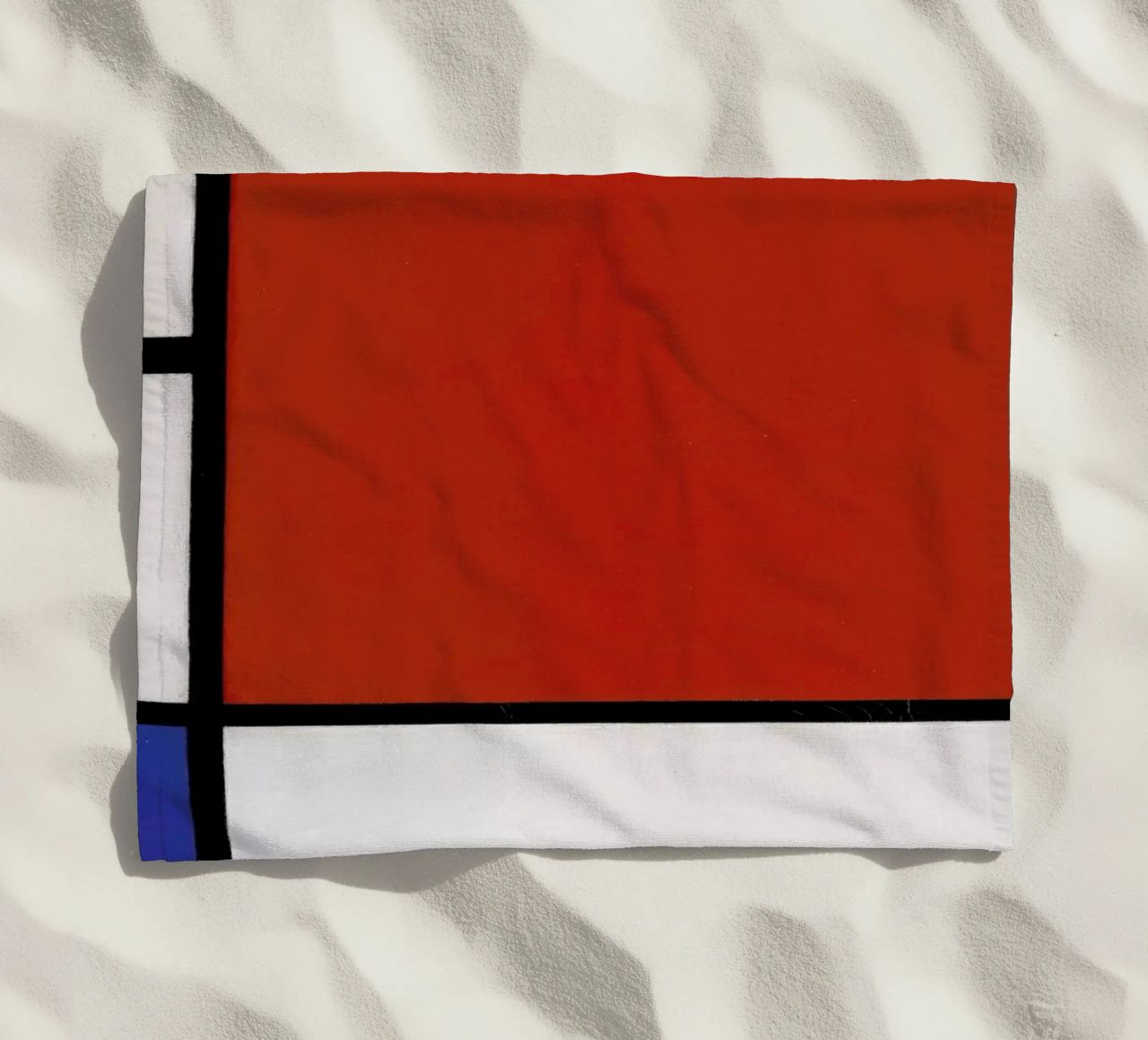 Mondrian - Composition with Red, Blue and Yellow telo mare da ARTOTHEK