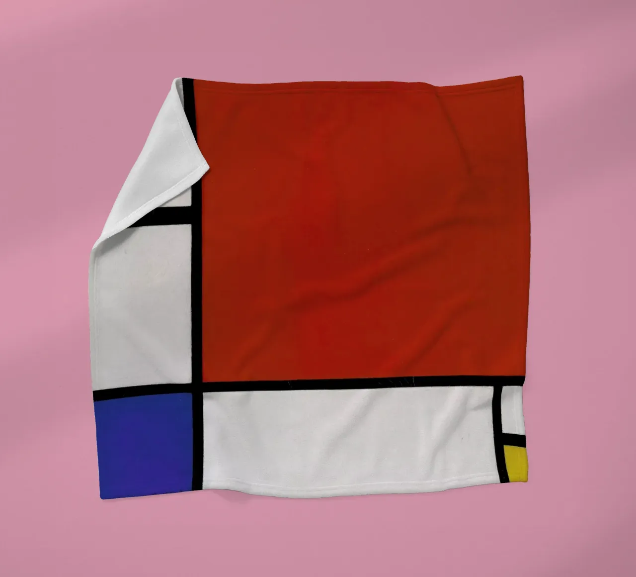 Mondrian - Composition with Red, Blue and Yellow coperta in pile da ARTOTHEK