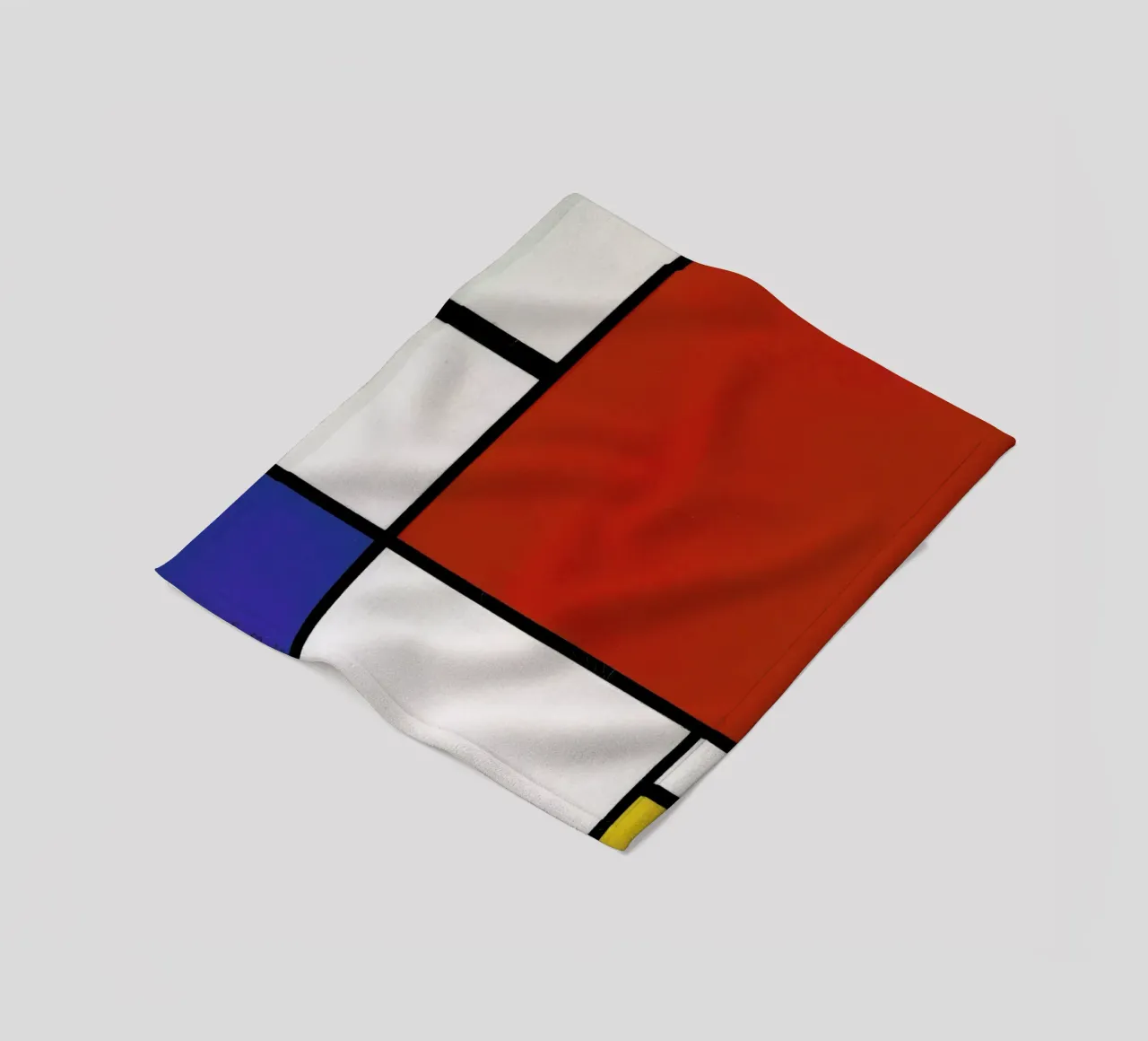 Mondrian - Composition with Red, Blue and Yellow coperta in pile da ARTOTHEK