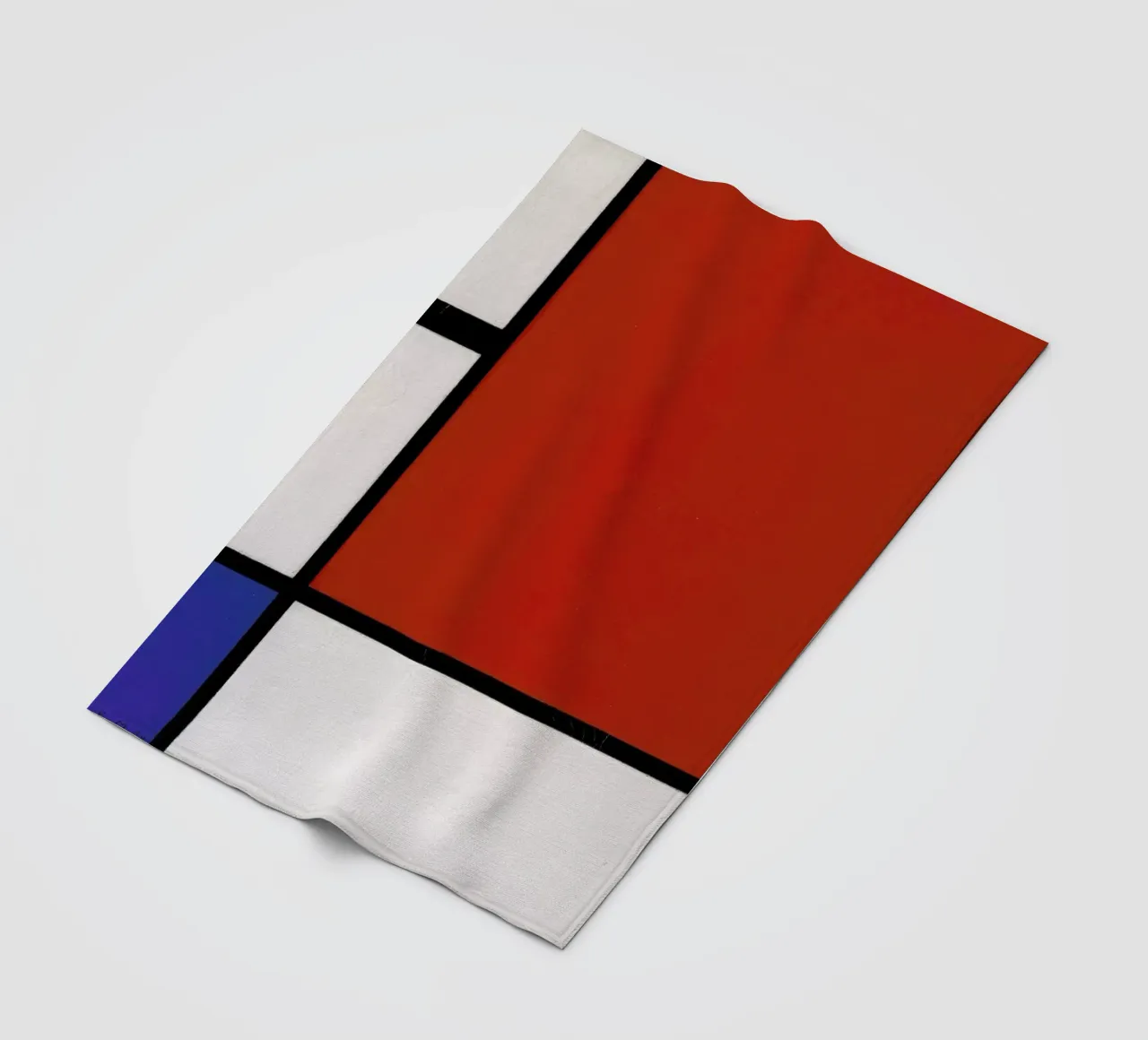 Mondrian - Composition with Red, Blue and Yellow coperta in pile da ARTOTHEK