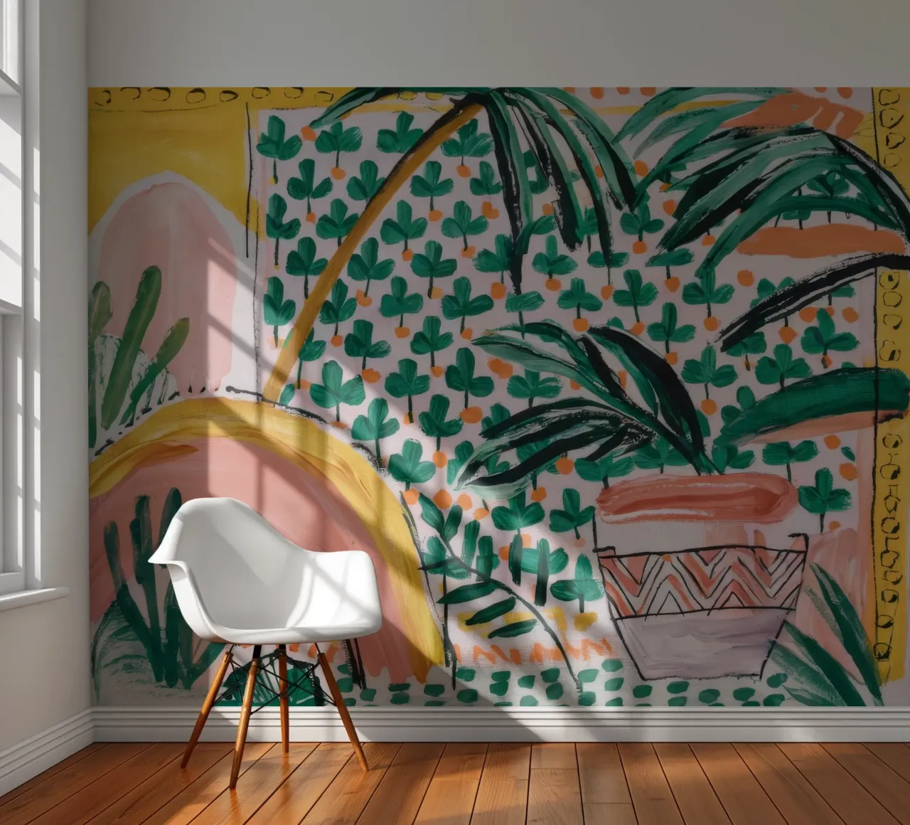 Palm Tree Elegance photo wallpaper by Beach Palette