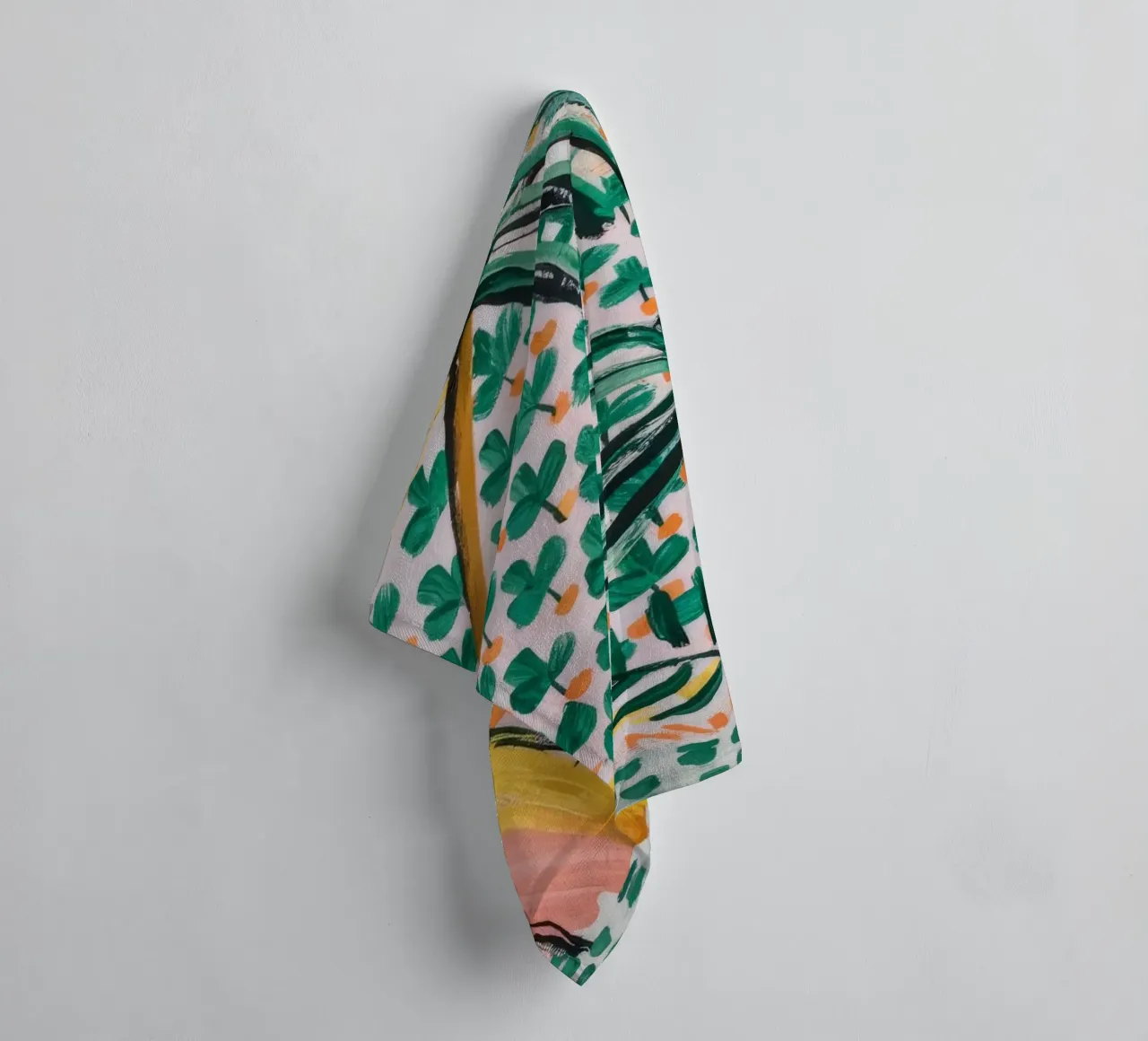 Palmboom elegantie badhanddoek van Beach Palette