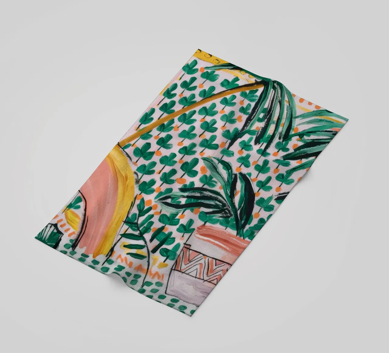 Palm Tree Elegance beach towel by Beach Palette