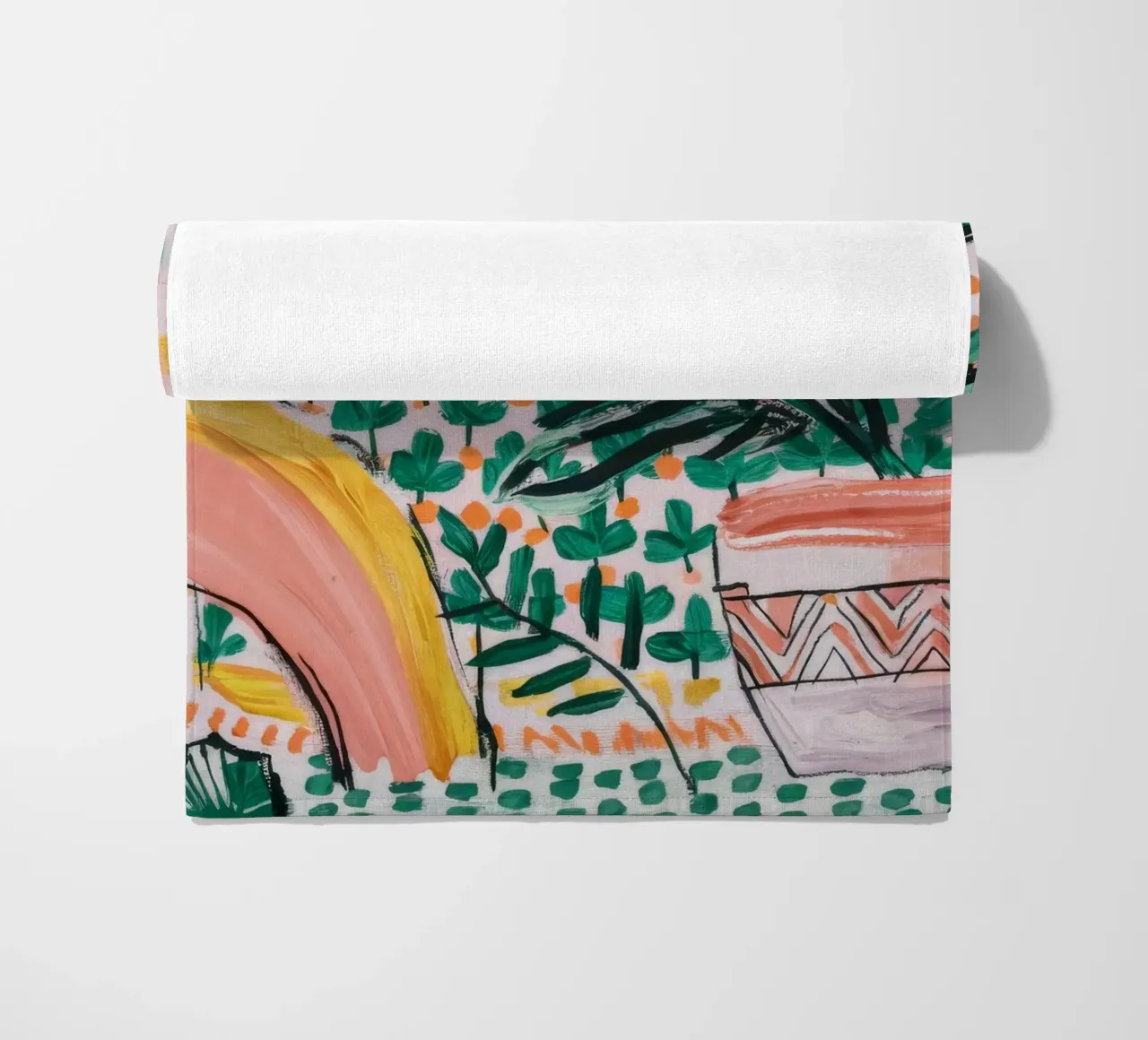 Palm Tree Elegance beach towel by Beach Palette