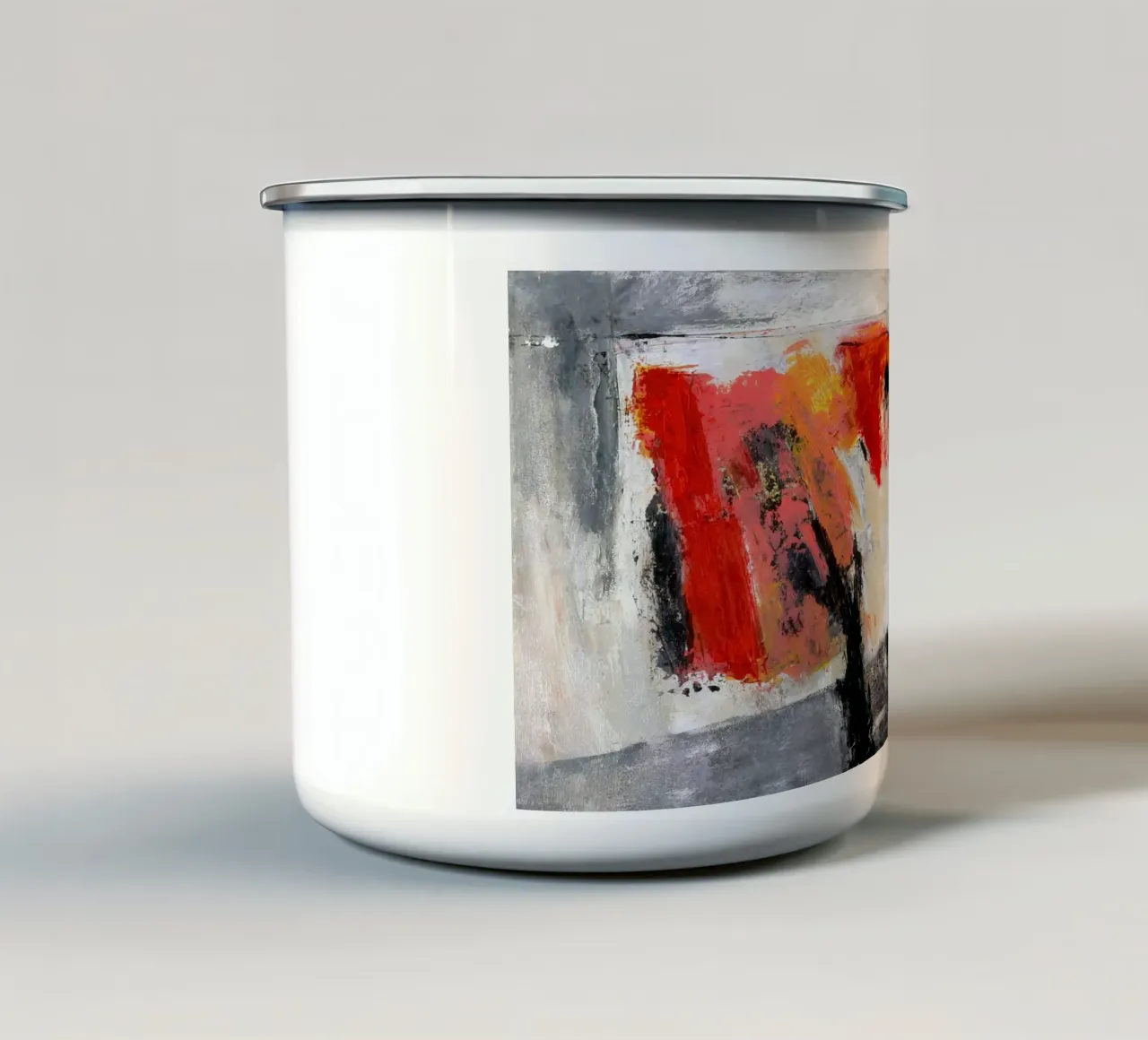 Lebensraum II tazza in smalto da Anita Gewald