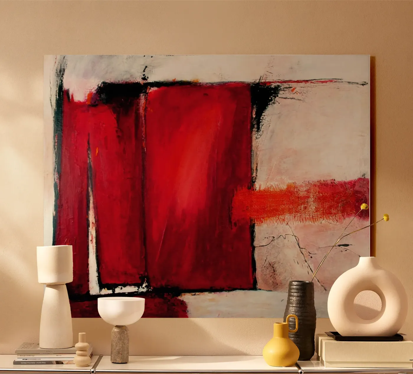 Powerful acrylic glass by Anita Gewald