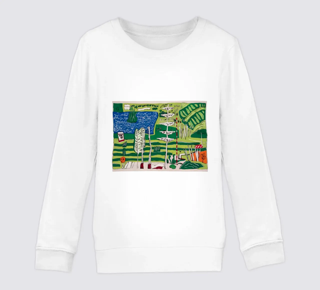 Fuga tropicale di beatitudine felpa bambino da Beach Palette