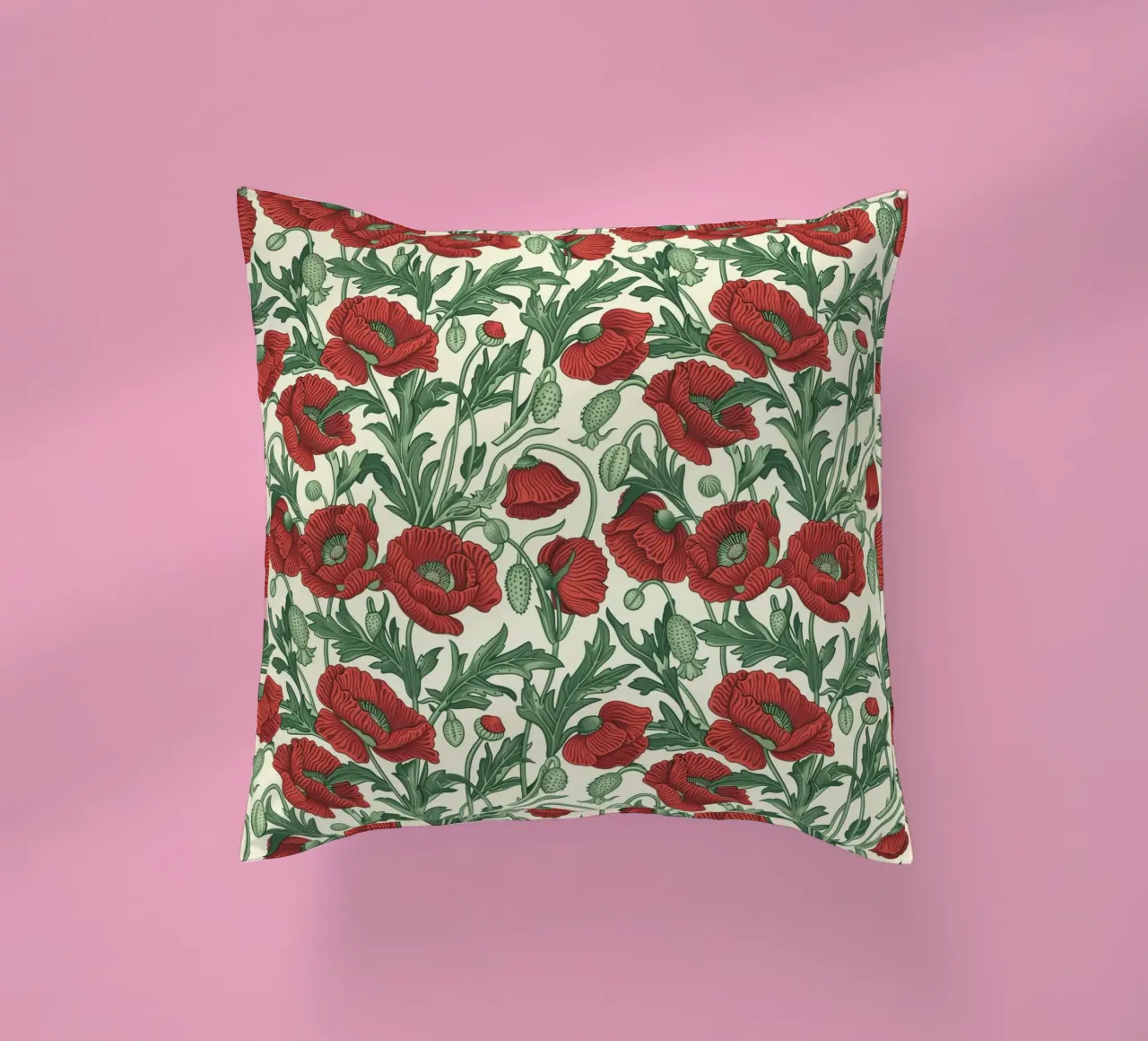 The Poppies cuscino da Sunflower Soul Studio