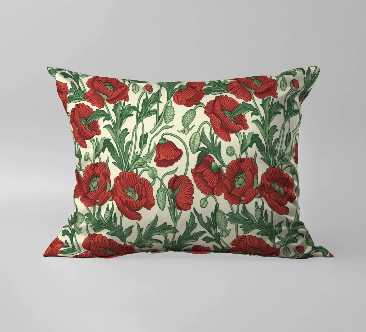 The Poppies cuscino da Sunflower Soul Studio