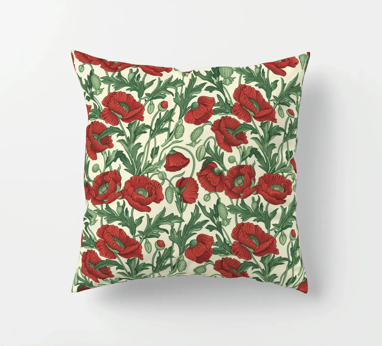 The Poppies cuscino da Sunflower Soul Studio