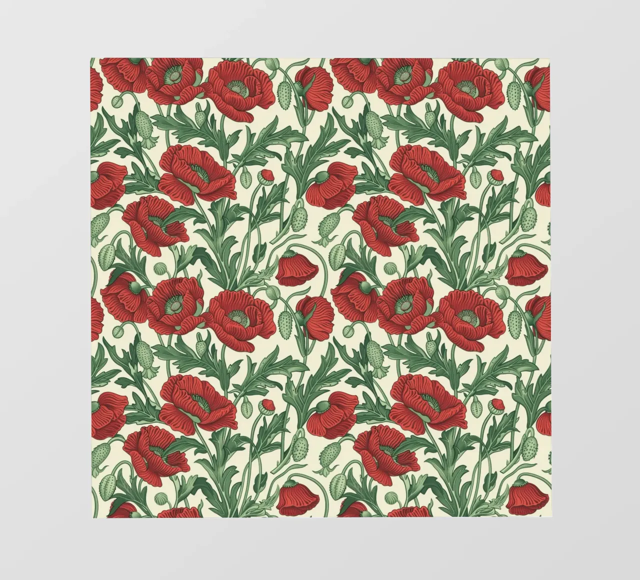 The Poppies telo in pvc da Sunflower Soul Studio