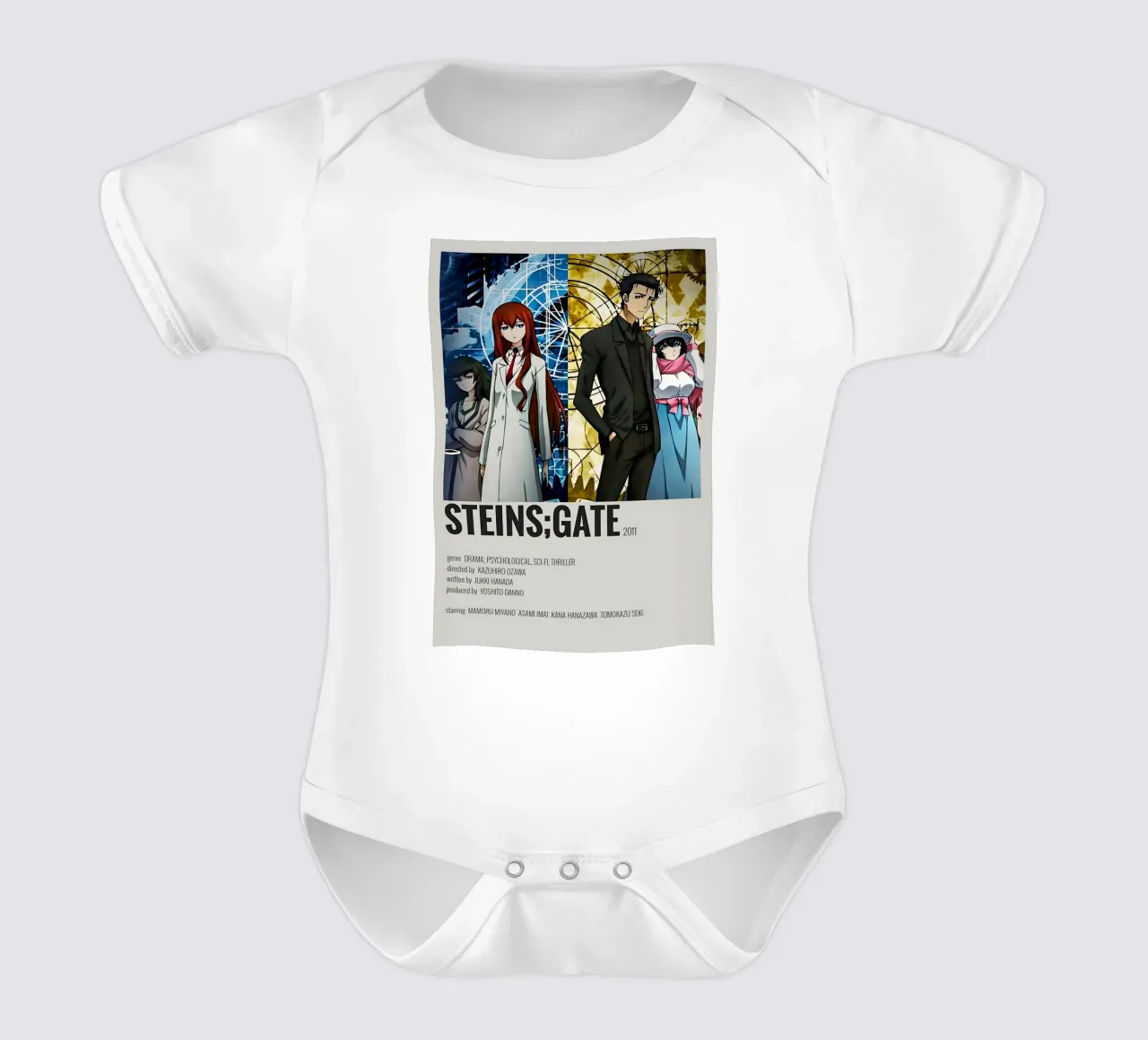 STEINS;GATE 2011 body neonato maniche corte da Totoya
