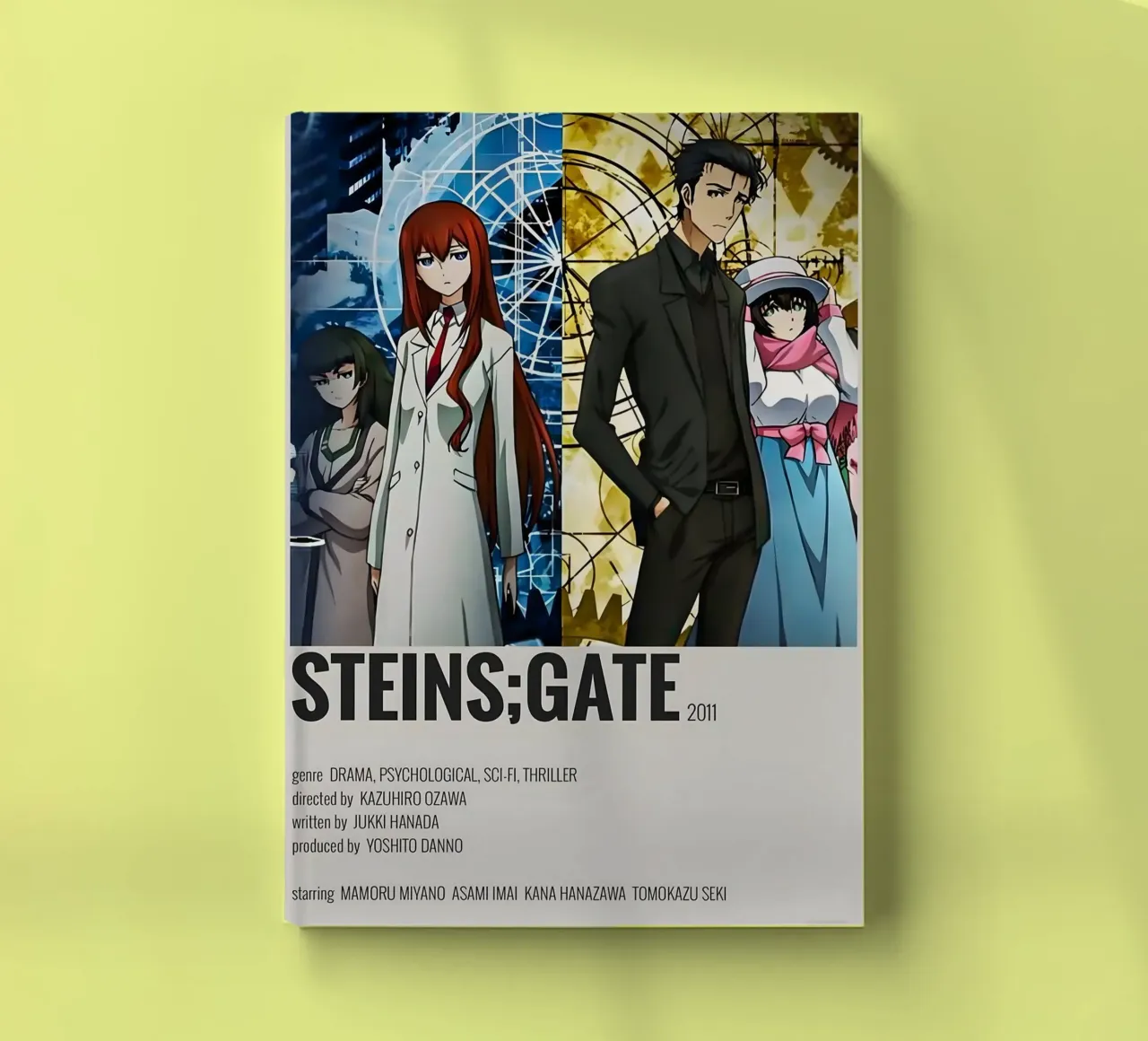 STEINS;GATE 2011 notebook by Totoya