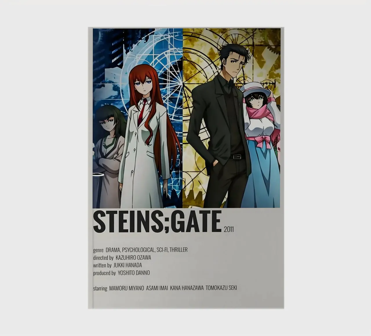 STEINS;GATE 2011 notebook by Totoya