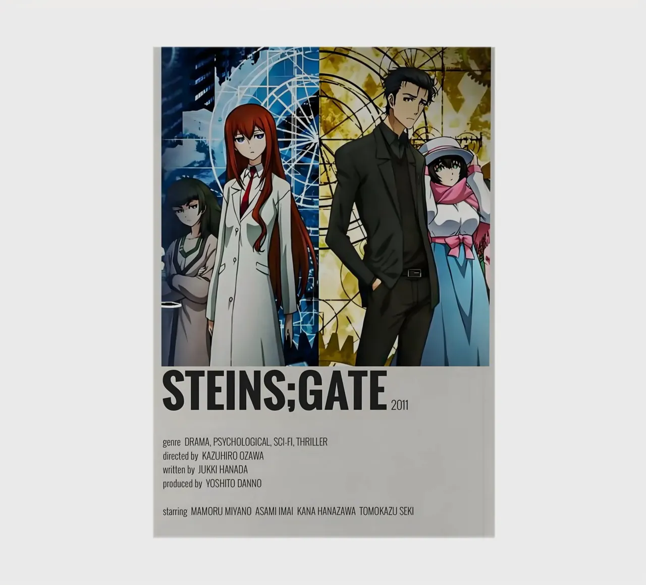 STEINS;GATE 2011 notebook by Totoya