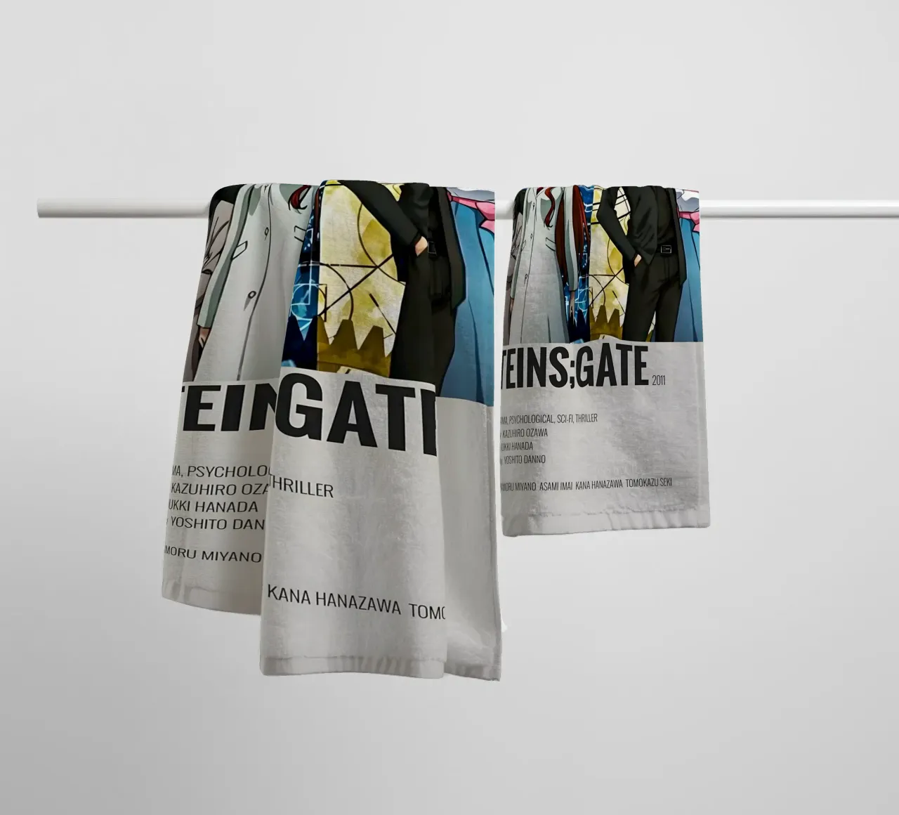 STEINS;GATE 2011 asciugamano da bagno da Totoya