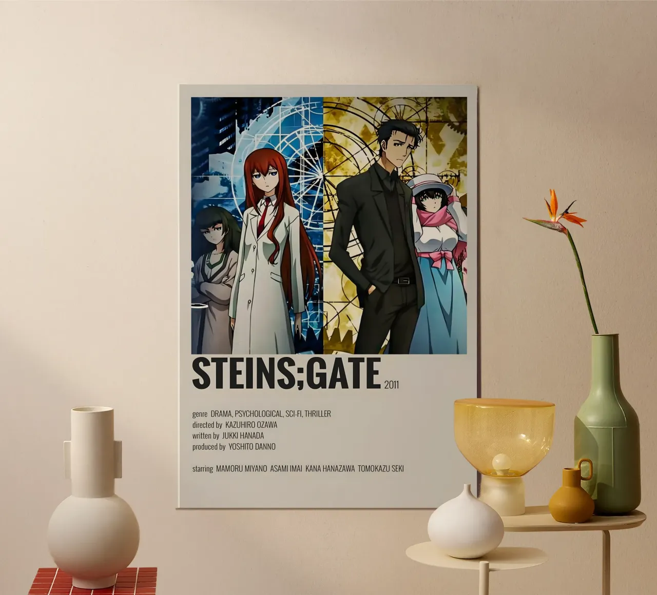 STEINS;GATE 2011 alluminio dibond da Totoya