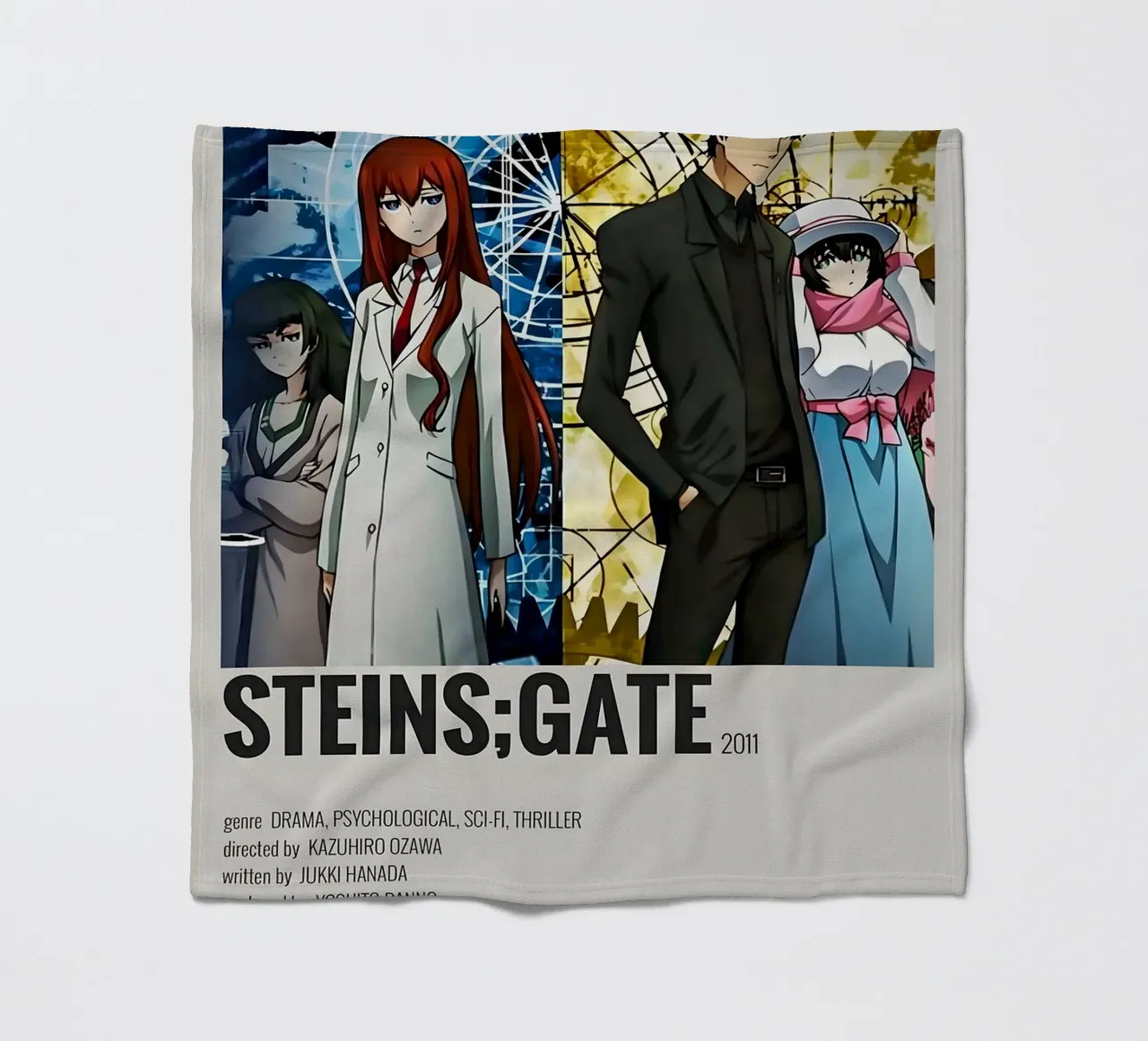 STEINS;GATE 2011 coperta in pile da Totoya