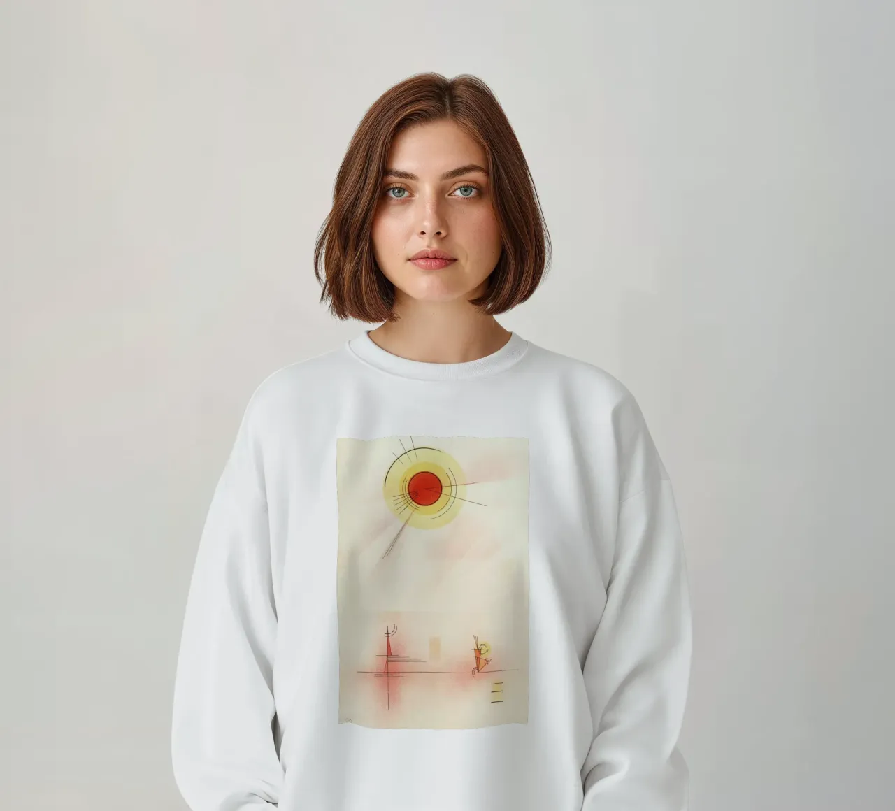 Kandinsky - Rays felpa da ARTOTHEK