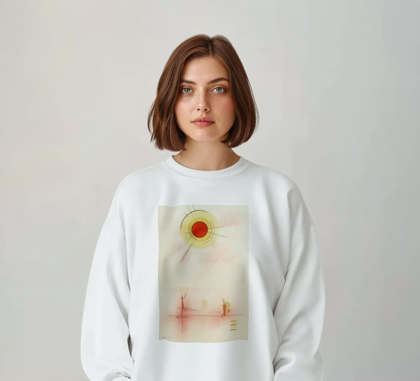 Kandinsky - Rays felpa da ARTOTHEK