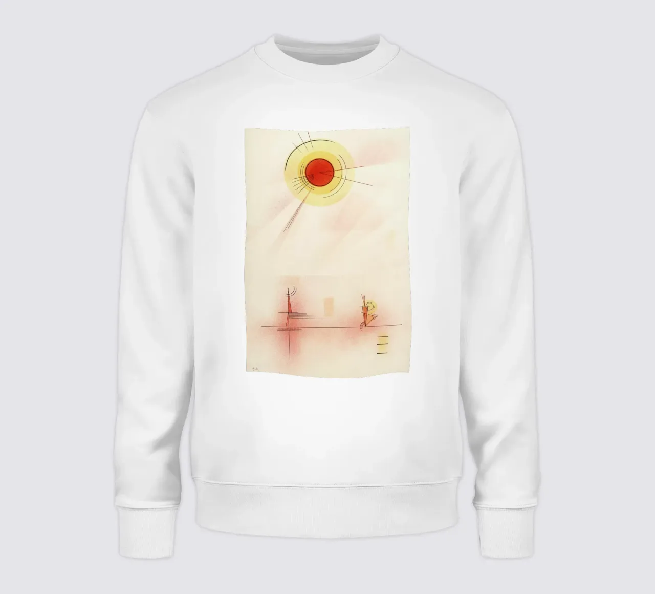 Kandinsky - Rays felpa da ARTOTHEK