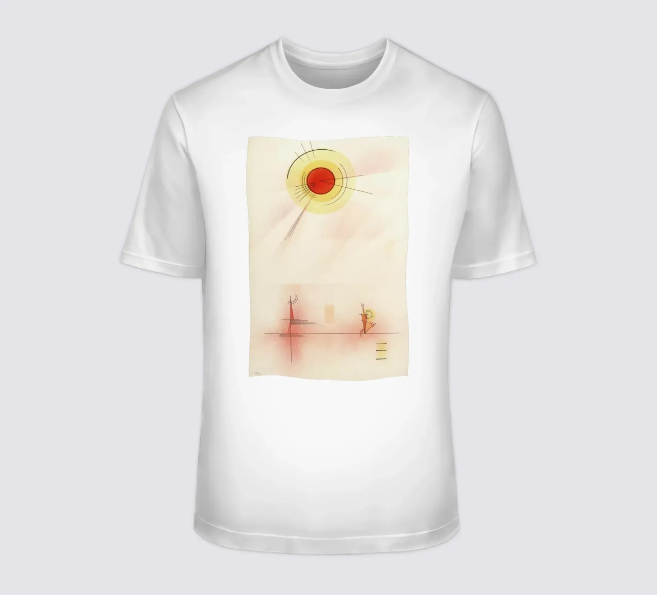 Kandinsky - Rays t-shirt da ARTOTHEK