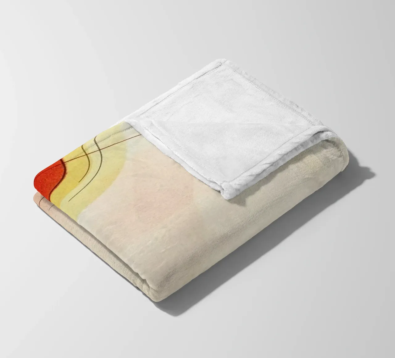 Kandinsky - Rays coperta in pile da ARTOTHEK