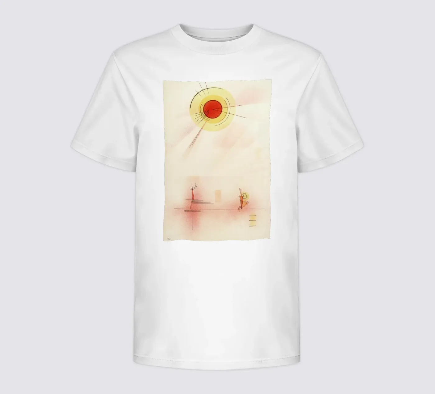 Kandinsky - Rays t-shirt bambini da ARTOTHEK