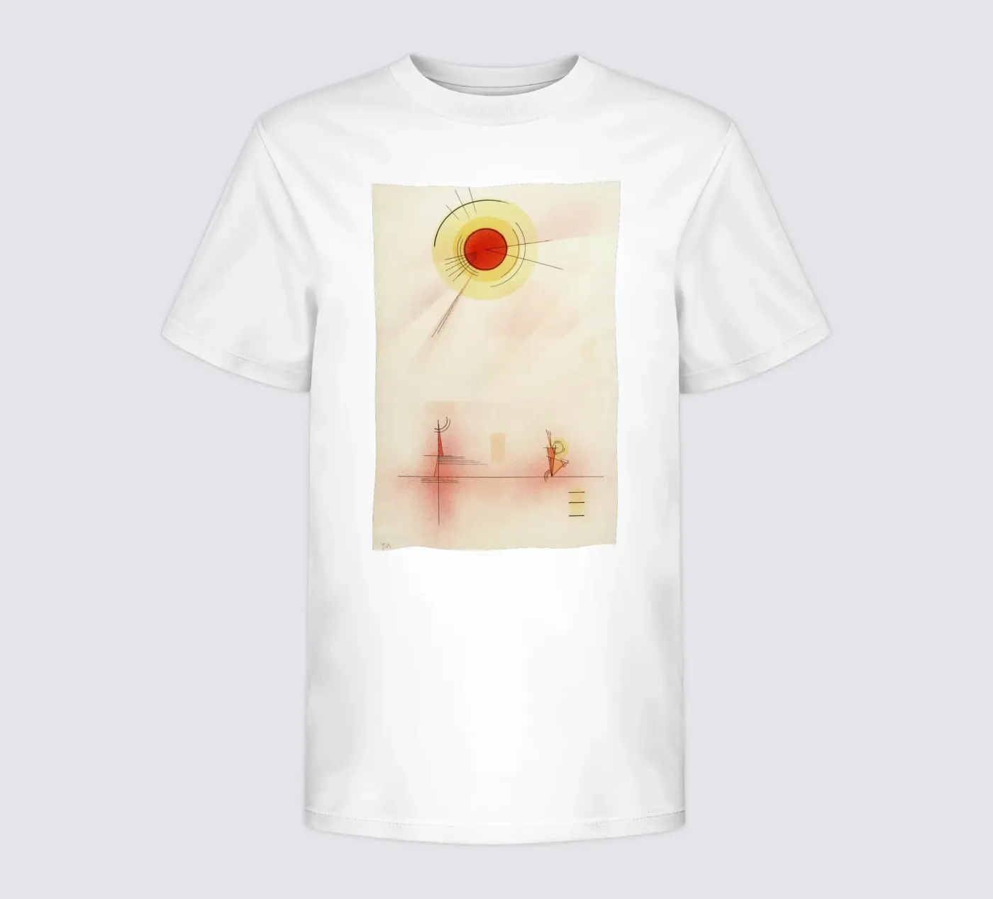 Kandinsky - Rays t-shirt bambini da ARTOTHEK