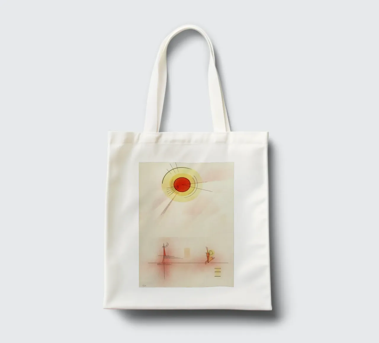 Kandinsky - Rays borsa in juta da ARTOTHEK