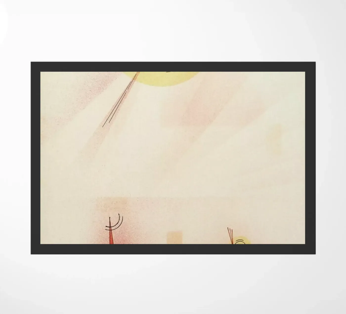 Kandinsky - Rays deurmat van ARTOTHEK