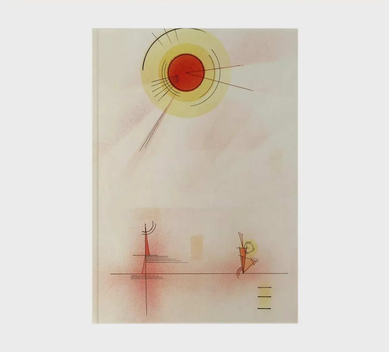 Kandinsky - Rays notebook by ARTOTHEK