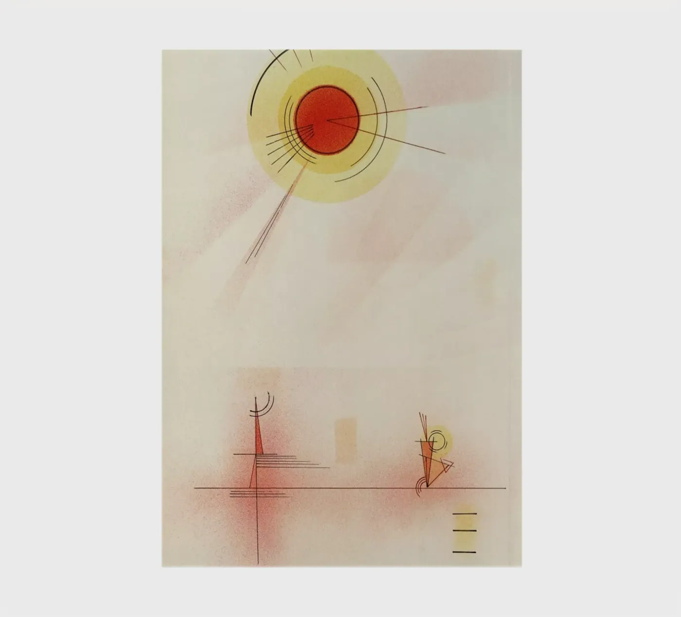 Kandinsky - Rays notebook by ARTOTHEK
