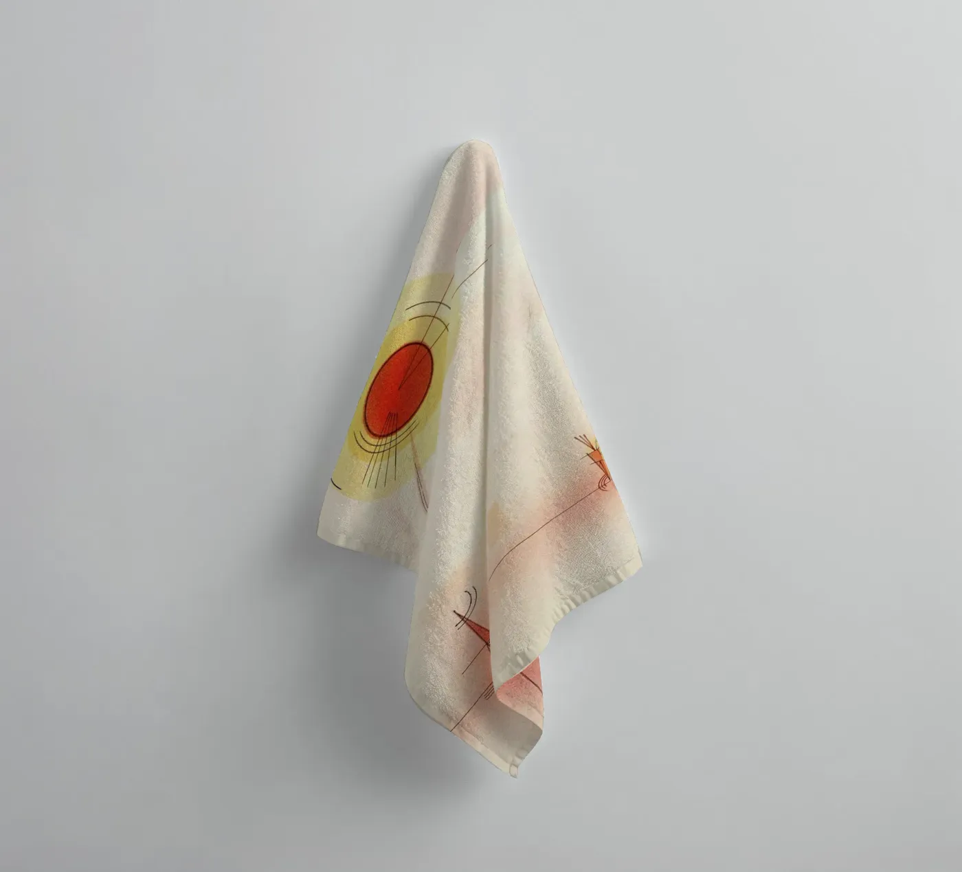 Kandinsky - Rays towel by ARTOTHEK