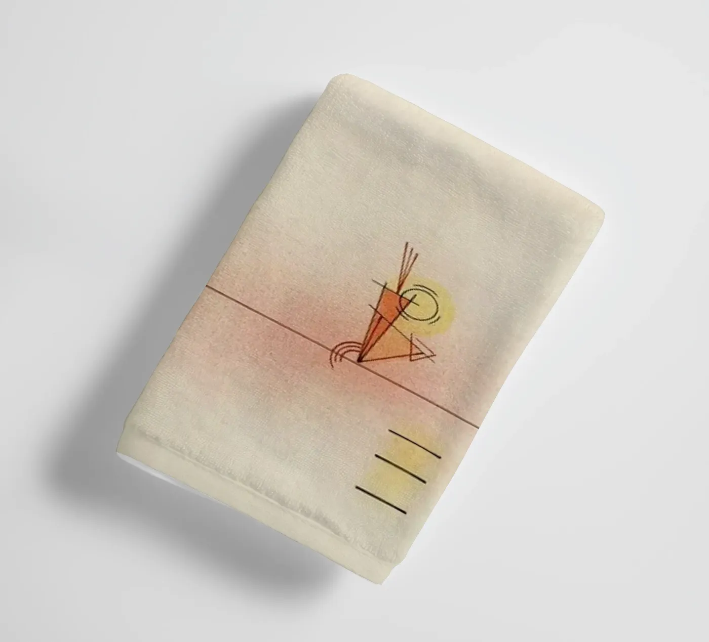 Kandinsky - Rays towel by ARTOTHEK