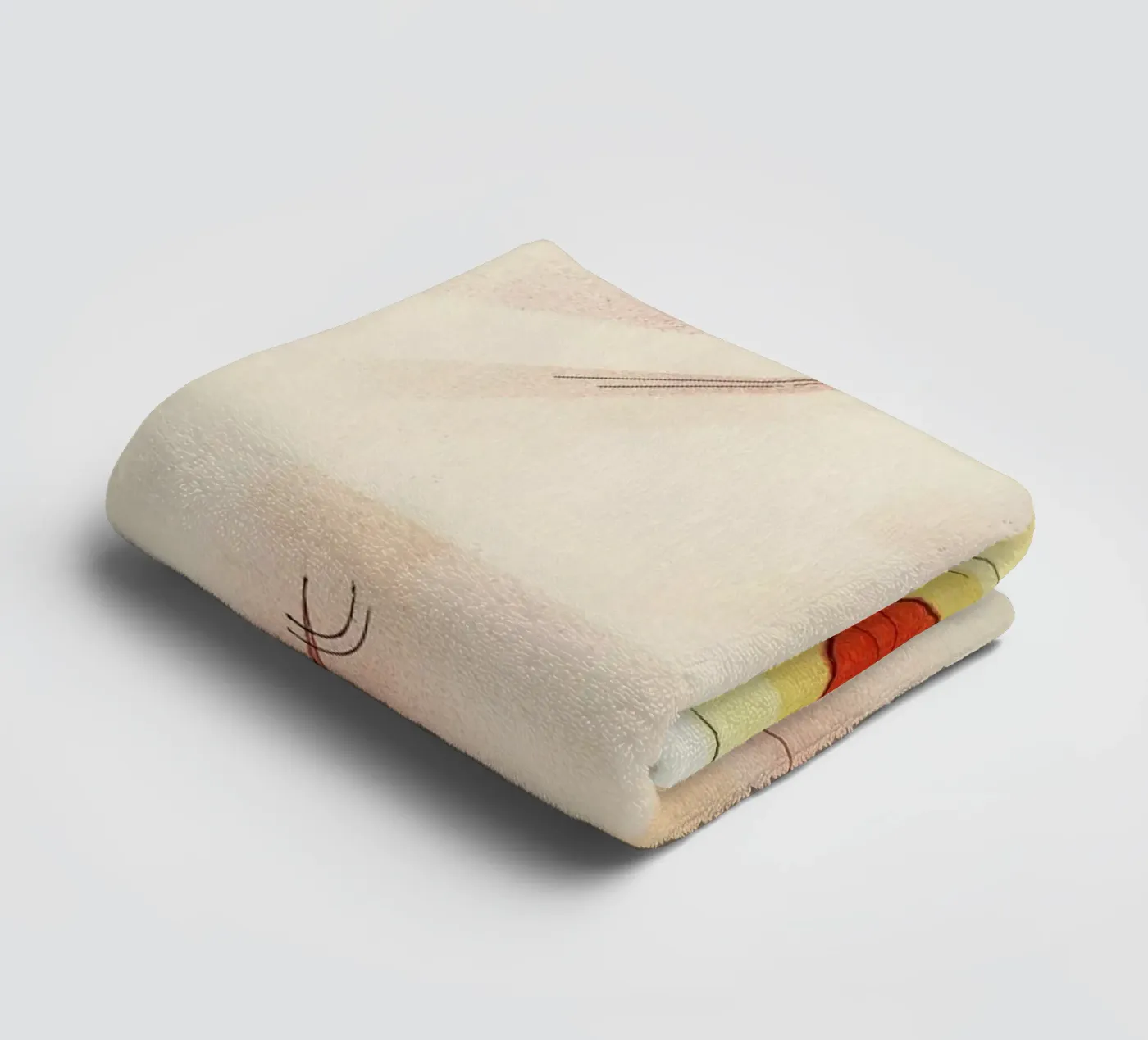 Kandinsky - Rays towel by ARTOTHEK