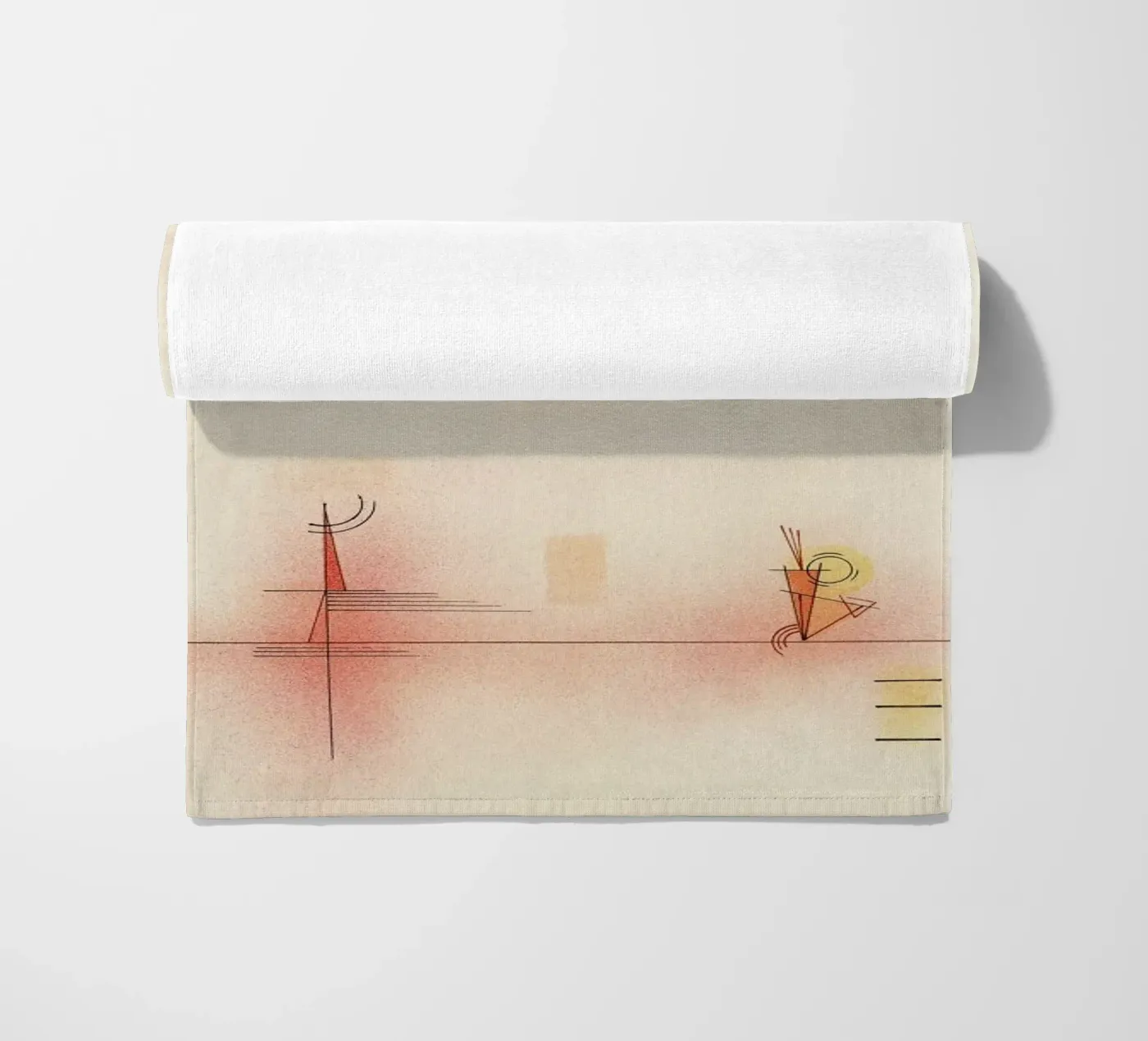 Kandinsky - Rays Strandtuch von ARTOTHEK