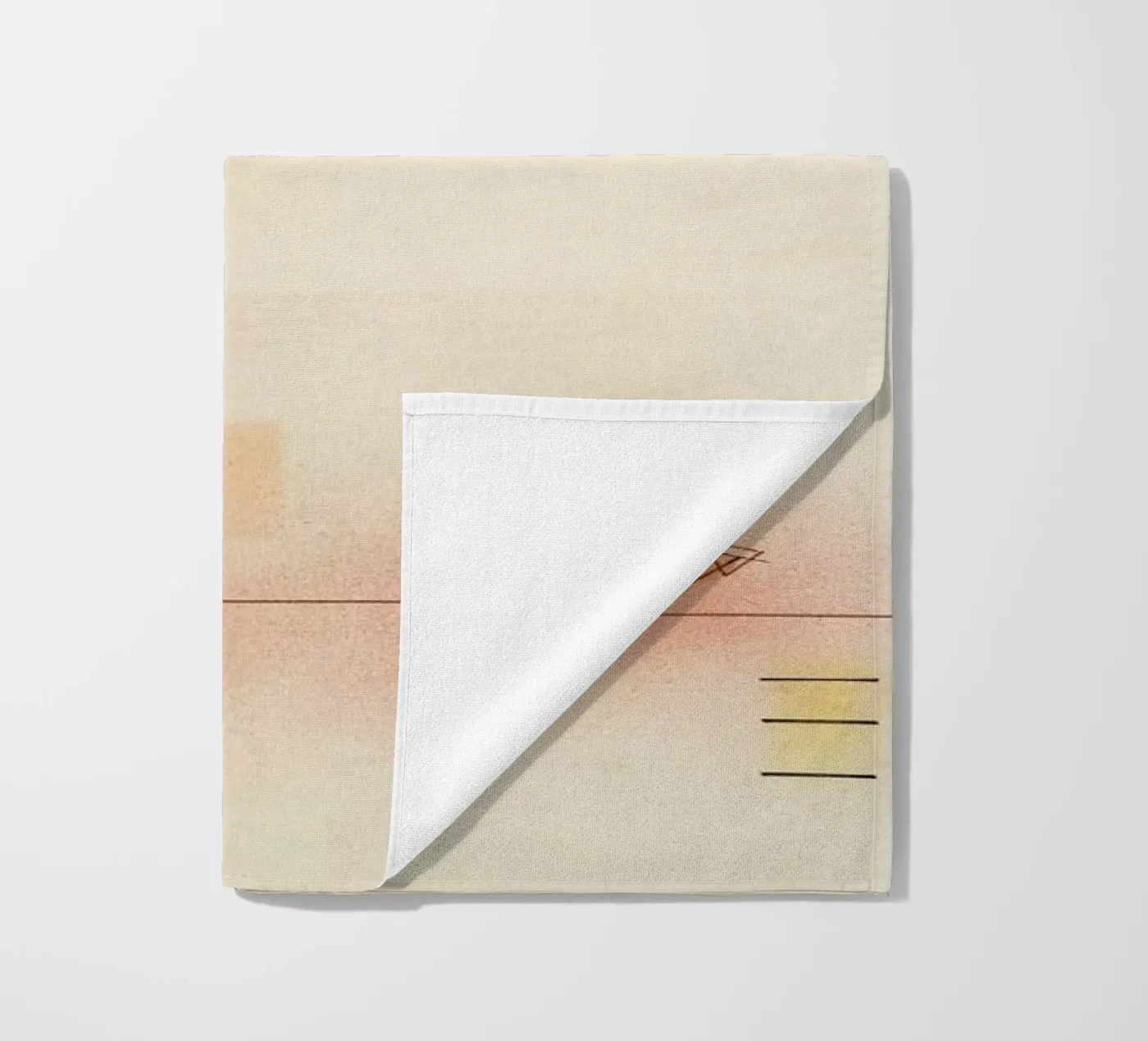 Kandinsky - Rays Strandtuch von ARTOTHEK