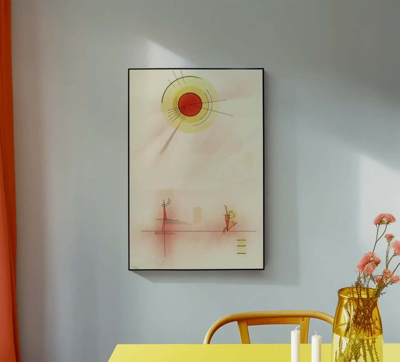 Kandinsky - Rays plexiglass da ARTOTHEK