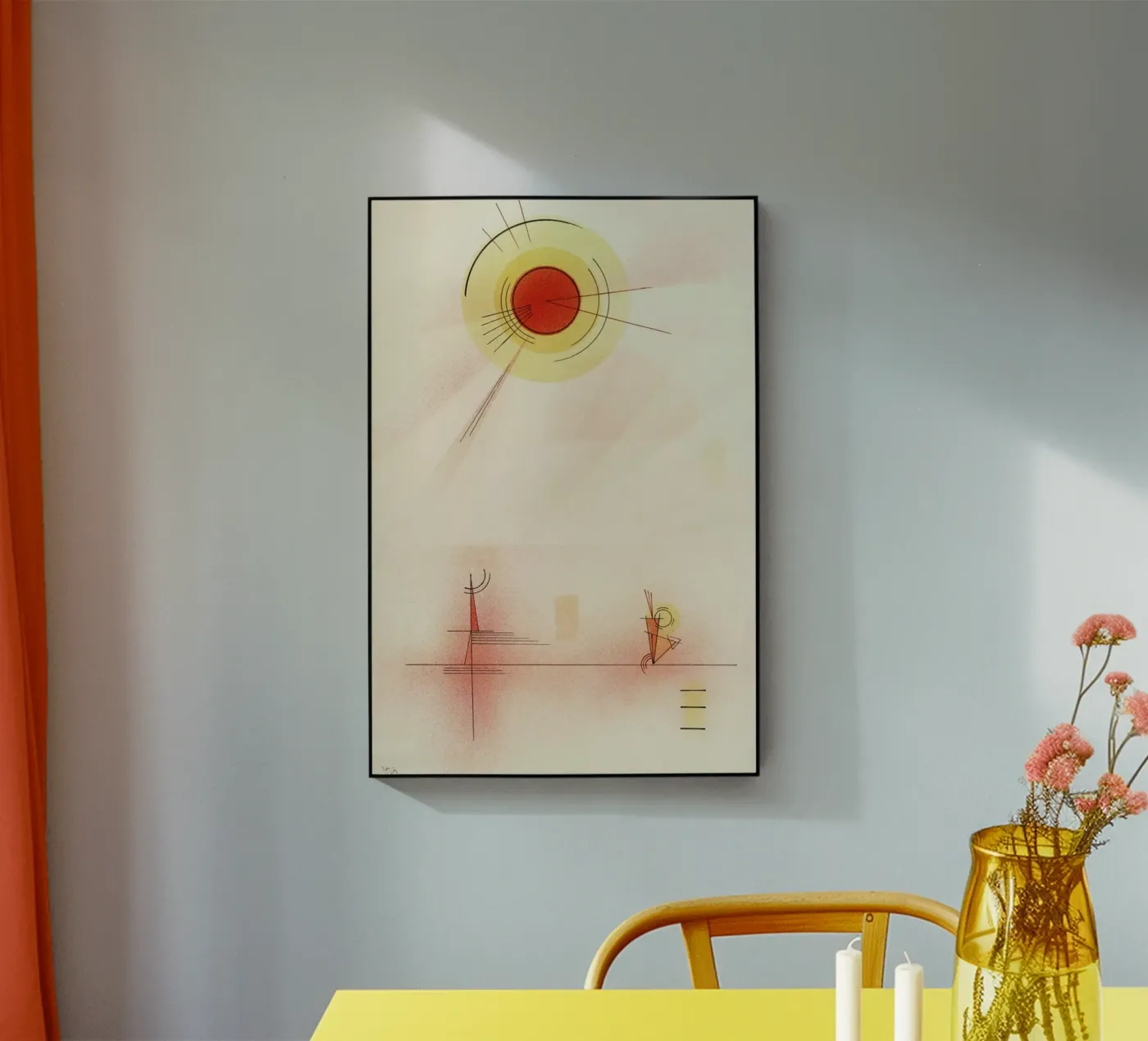 Kandinsky - Rays plexiglas de ARTOTHEK