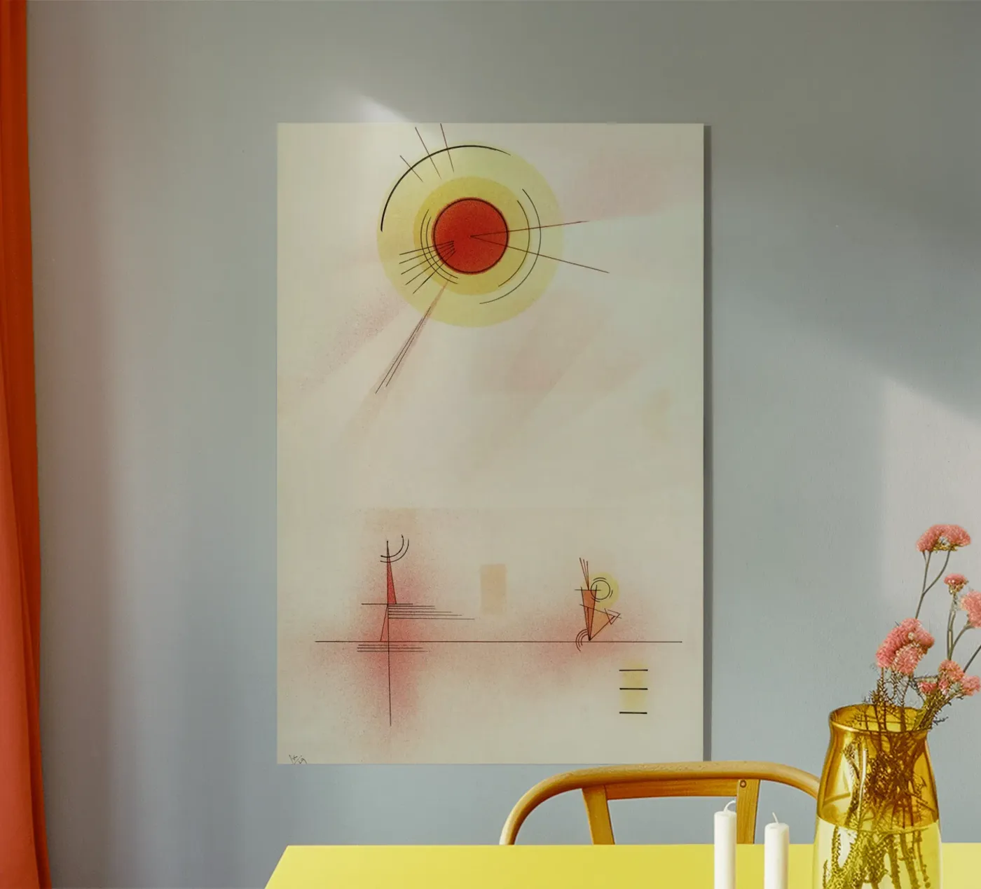 Kandinsky - Rays plexiglas de ARTOTHEK