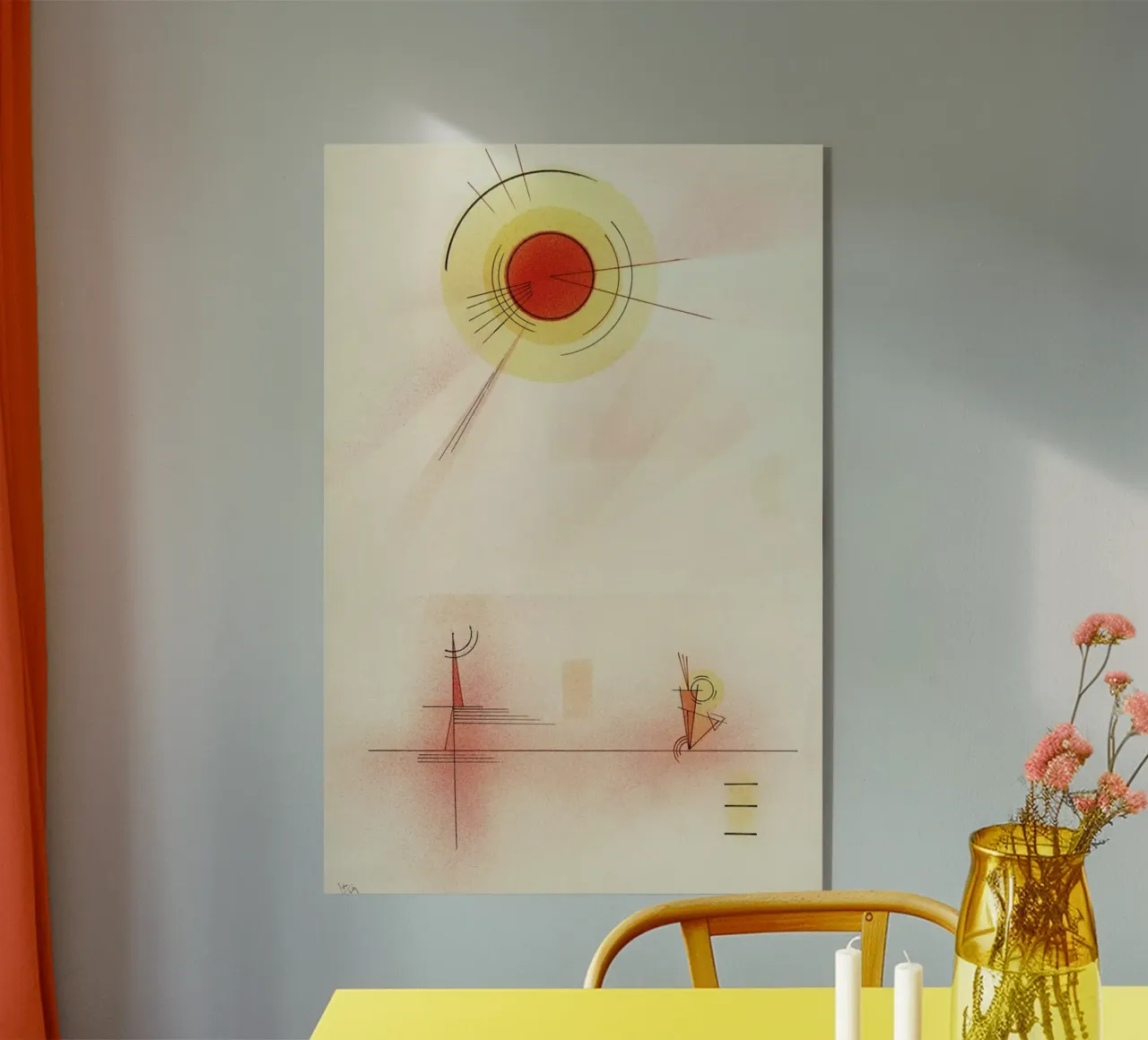 Kandinsky - Rays plexiglass da ARTOTHEK