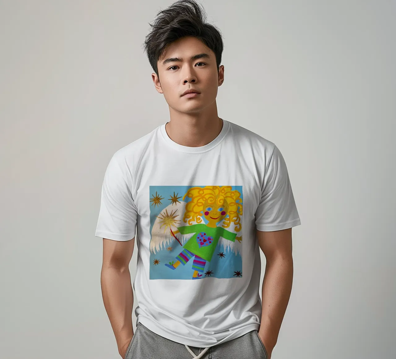 L'angelo custode Lorenzino t-shirt da irenissima