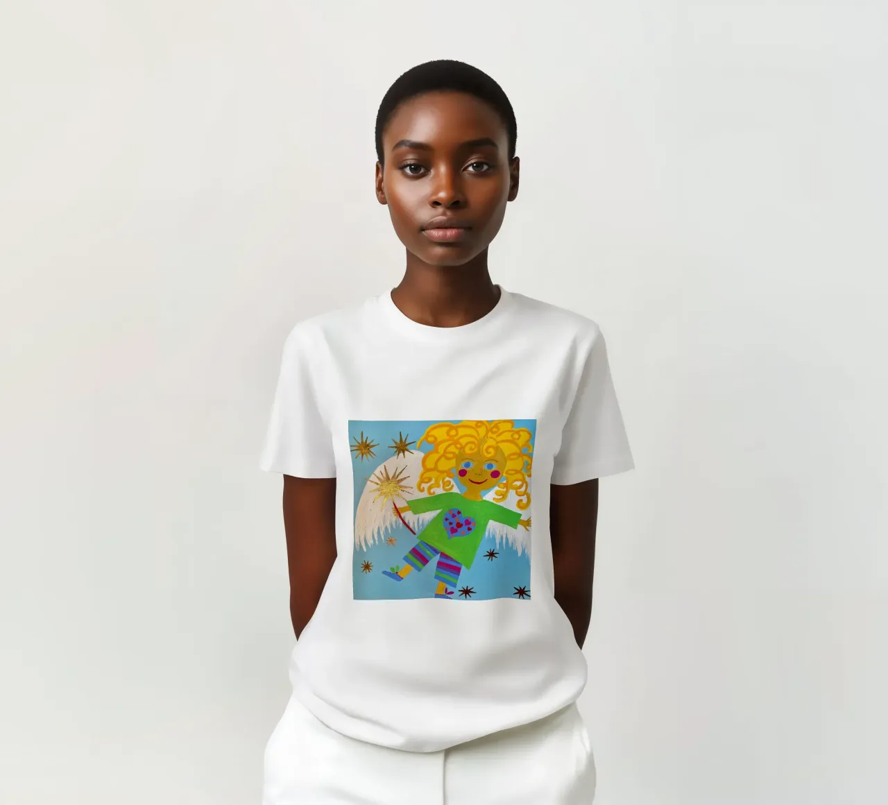 L'angelo custode Lorenzino t-shirt da irenissima