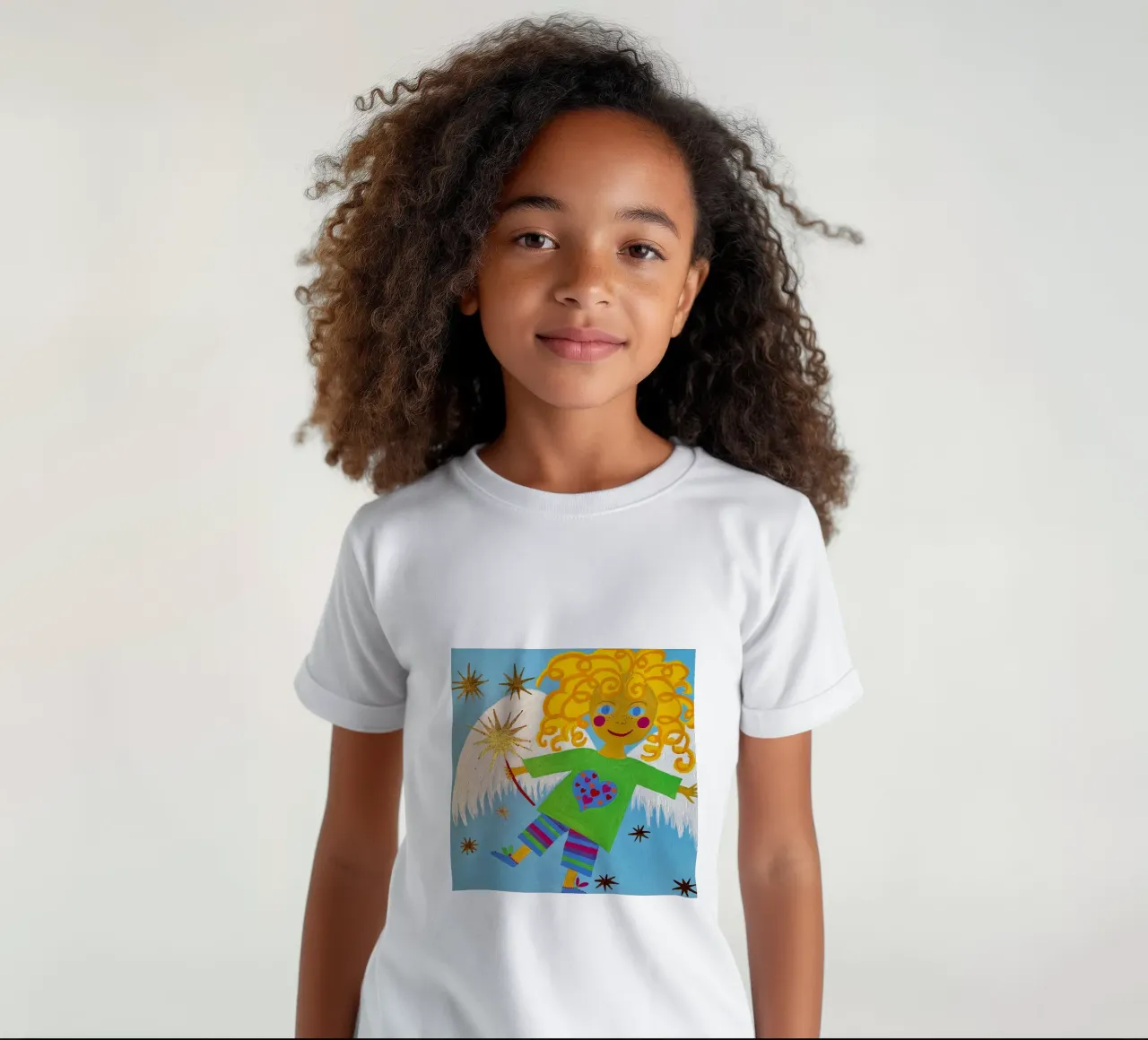 L'angelo custode Lorenzino t-shirt bambini da irenissima