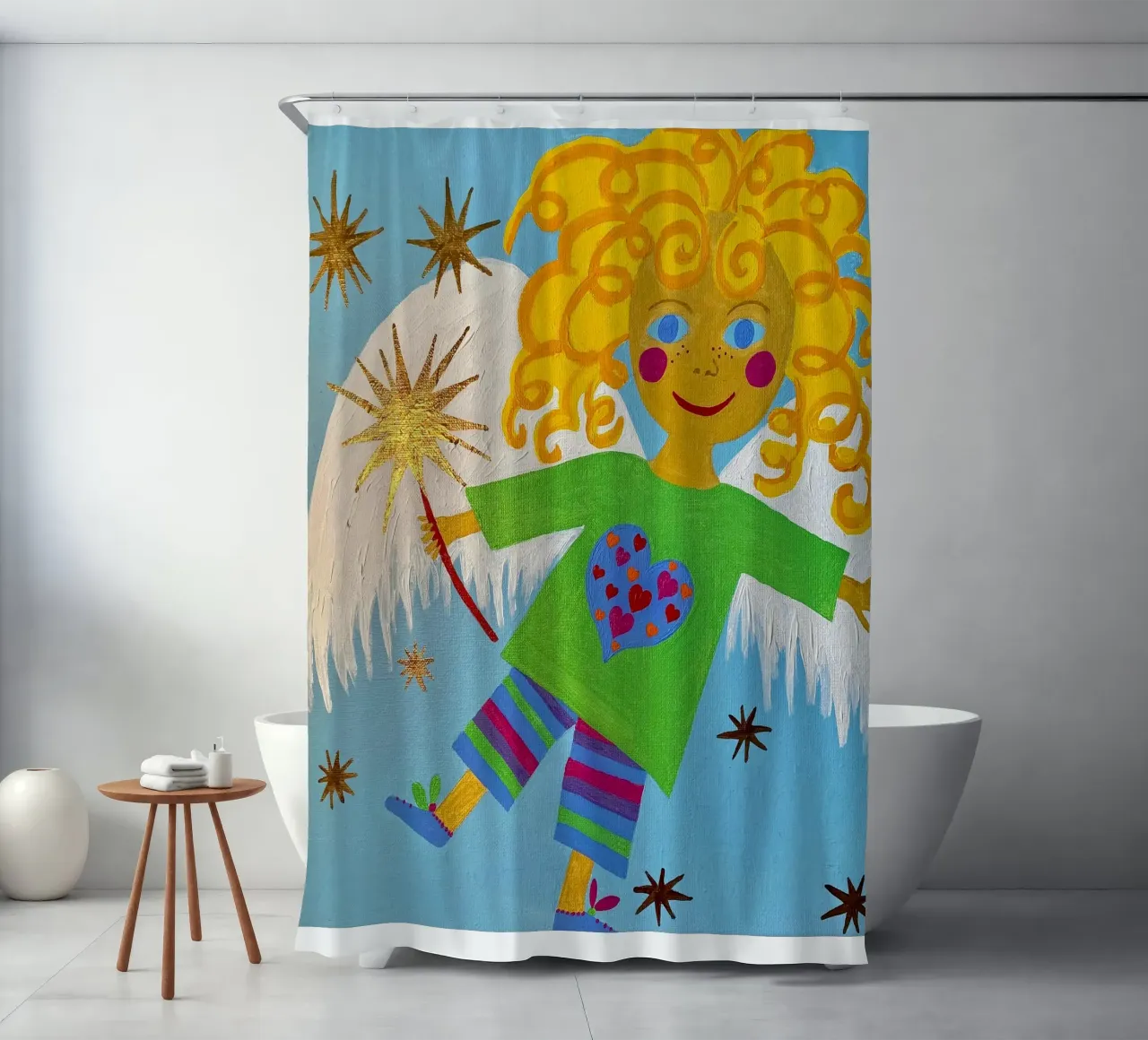 L'angelo custode Lorenzino tenda da doccia da irenissima