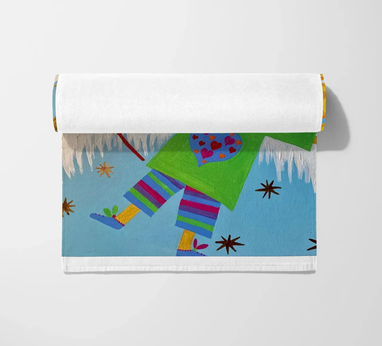 L'angelo custode Lorenzino telo mare da irenissima