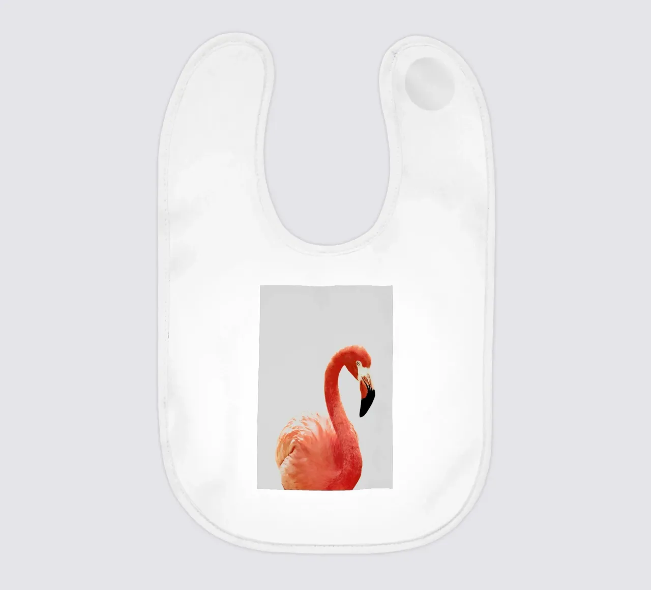 Flamingo II baby slabbetje van Paws & Claws